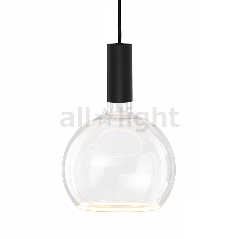 ｗｅｌｌ ｌｉｔ ウェルリット シャンデリヤ点火装置+LED照明ランプ書き割り SPIN PENDANT+AZURE 調光 かかわり合い最高限度 全光束430ルーメン 6W 白熱電球色2200K 本体:BLACK/黒いこと LED照明ランプ:AZURE GLOBE SPINPENDANTBLACK+AZUREGLOBE