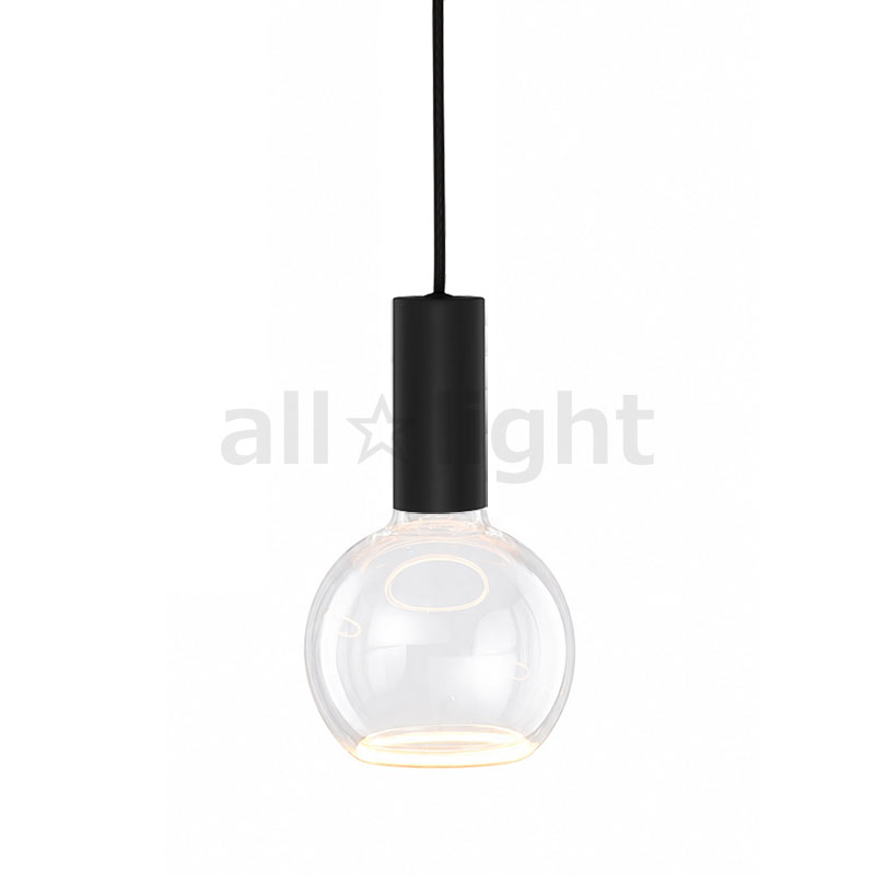 ｗｅｌｌ ｌｉｔ ウェルリット シャンデリヤ点火装置+LED照明ランプ仕掛ける SPIN PENDANT+AZURE 調光 かかわり合い最高限度 全光束400ルーメン 6W 白熱電球色2200K 本体:BLACK/黒いこと LED照明ランプ:AZURE ORB SPINPENDANTBLACK+AZUREORB