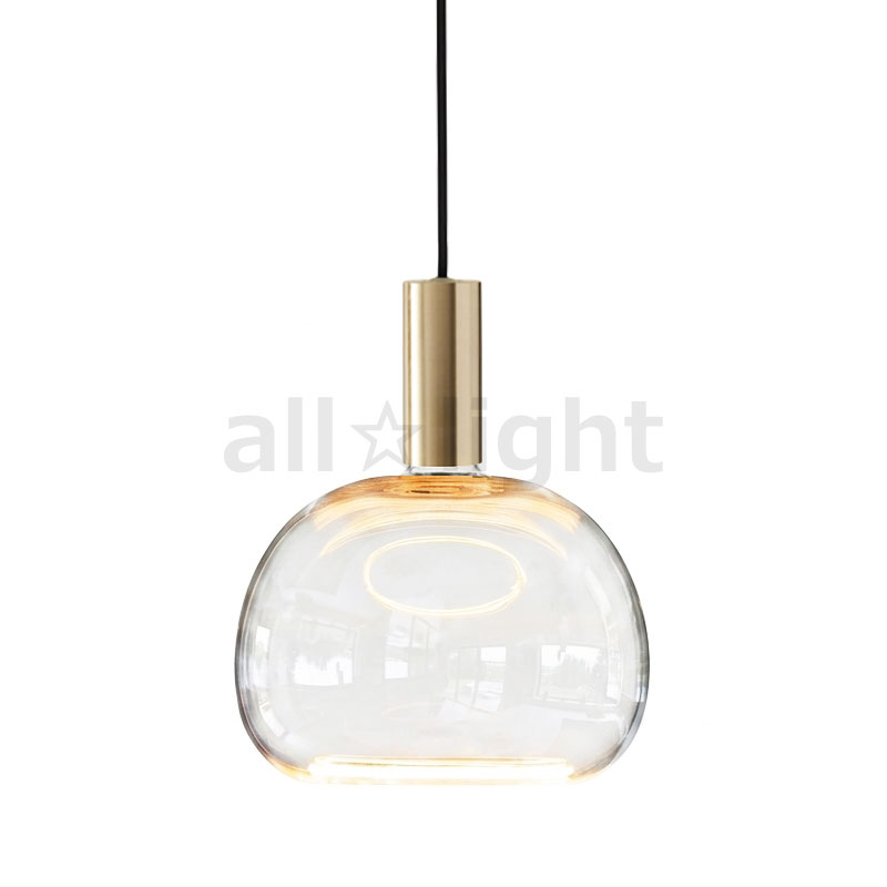 ｗｅｌｌ ｌｉｔ ウェルリット シャンデリヤ点火装置+LED照明ランプ書き割り SPIN PENDANT+AZURE 調光 かかわり合い最高限度 全光束430ルーメン 6W 白熱電球色2200K 本体:BRASS/金管楽器 LED照明ランプ:AZURE SOFT SPINPENDANTBRASS+AZURESOFT
