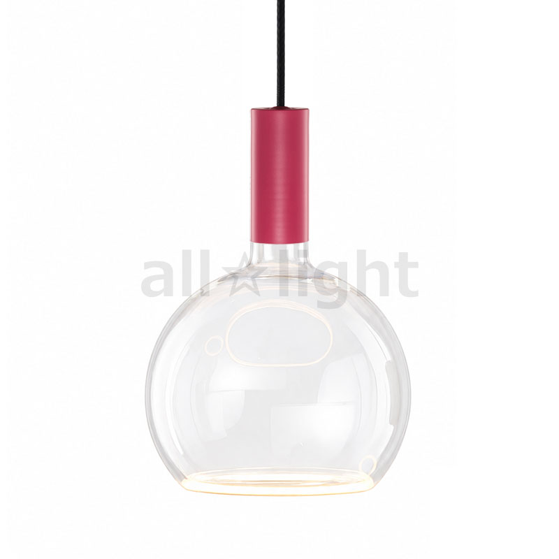 ｗｅｌｌ ｌｉｔ ウェルリット シャンデリヤ点火装置+LED照明ランプ書き割り SPIN PENDANT+AZURE 調光 かかわり合い最高限度 全光束430ルーメン 6W 白熱電球色2200K 本体:PINK POSITIVE/さくら色積極的 LED照明ランプ:AZURE GLOBE SPINPENDANTPINKPOSITIVE+AZUREGLOBE