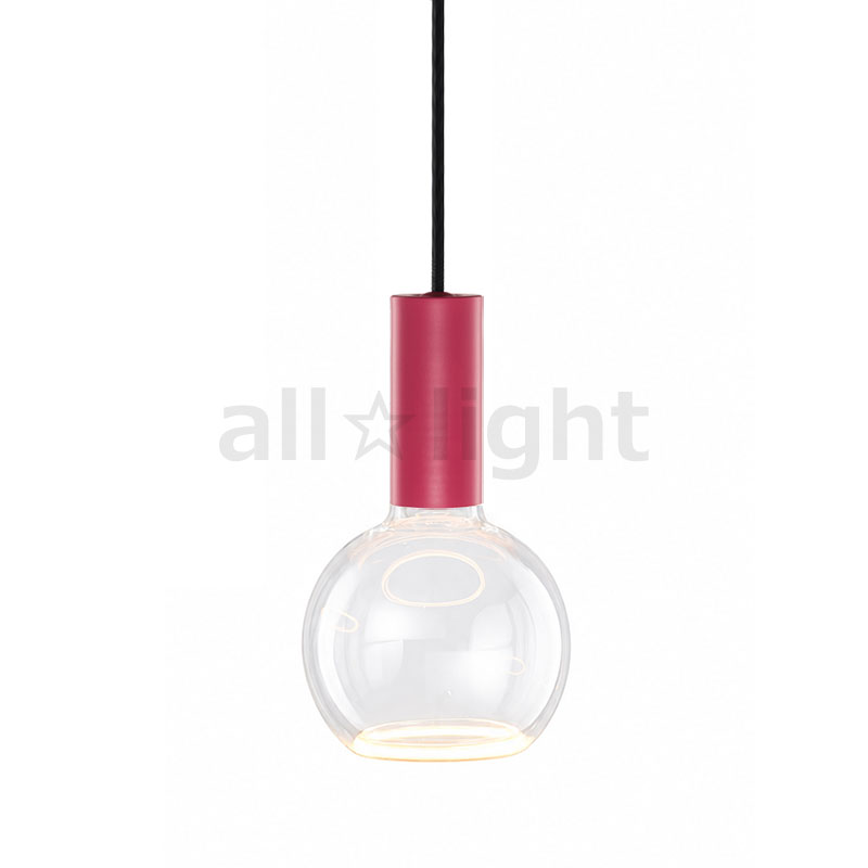 ｗｅｌｌ ｌｉｔ ウェルリット シャンデリヤ点火装置+LED照明ランプ書き割り SPIN PENDANT+AZURE 調光 かかわり合い最高限度 全光束400ルーメン 6W 白熱電球色2200K 本体:PINK POSITIVE/さくら色積極的 LED照明ランプ:AZURE ORB SPINPENDANTPINKPOSITIVE+AZUREORB