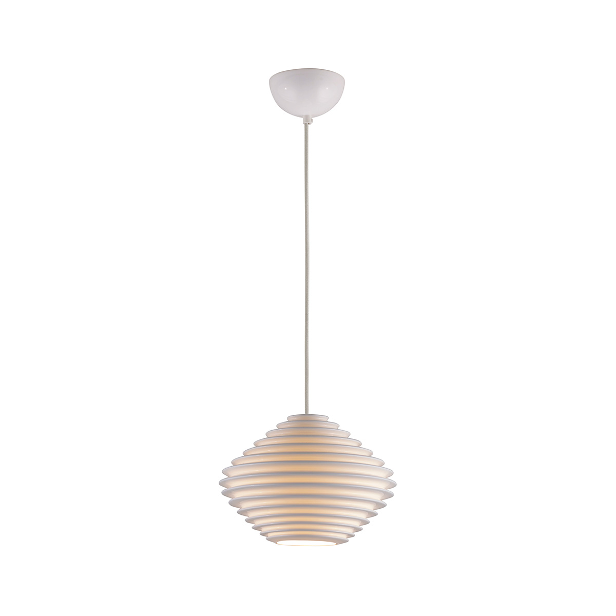 ロイヤルファニチャー　ORIGINAL BTC ENGLAND(オリジナルBTCイングランド)　FIN HORIZONTAL PENDANT(フィン ホリゾンタル ペンダント)　ペンダントライト　引掛シーリング　ランプ別売(E26 60W×1)　ホワイト　BTCFINHORIZONP