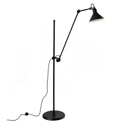 ロイヤルファニチャー DCW EDITIONS(ディーシーダブリュー・エディションズ) LAMPE GRAS NO.215(幽客ぺ水飲み NO.215) 立ち会い場照明ランプ フットスイッチ付き添い人 照明ランプ別売(E17 60W×1) 黒いこと DCW215LFLBLSATCS フロアスタンド・ランプ-ライト・照明器具