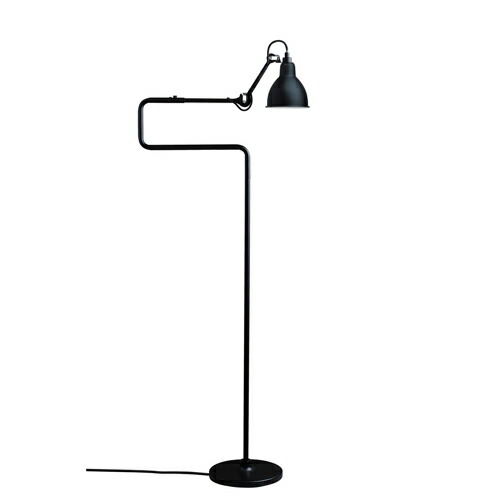 ロイヤルファニチャー DCW EDITIONS(ディーシーダブリュー・エディションズ) LAMPE GRAS NO.411(幽客ぺ水呑み NO.411) 立ち会い場照明ランプ フットスイッチ付き添い人 照明ランプ別売(E17 60W×1) 黒いこと DCW411FLBLSAT