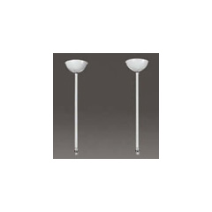 楽天市場 東芝 施設照明器具用 パイプ吊具 オワン形 取付穴f２１用 ３００ｍｍタイプ ２本１組 Pw414mk 受注生産品 オールライト