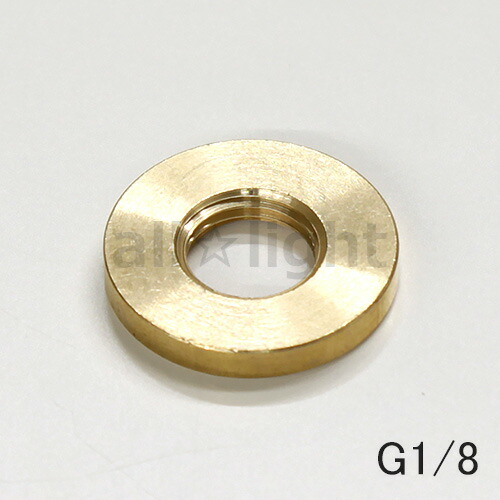 楽天市場】☆ G1/8(PF1/8)穴あきカップリング 真鍮製 全長22mm