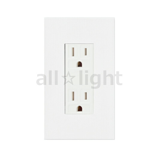 楽天市場】神保電器 NKシリーズ配線器具 埋込ダブルコンセント+1連用