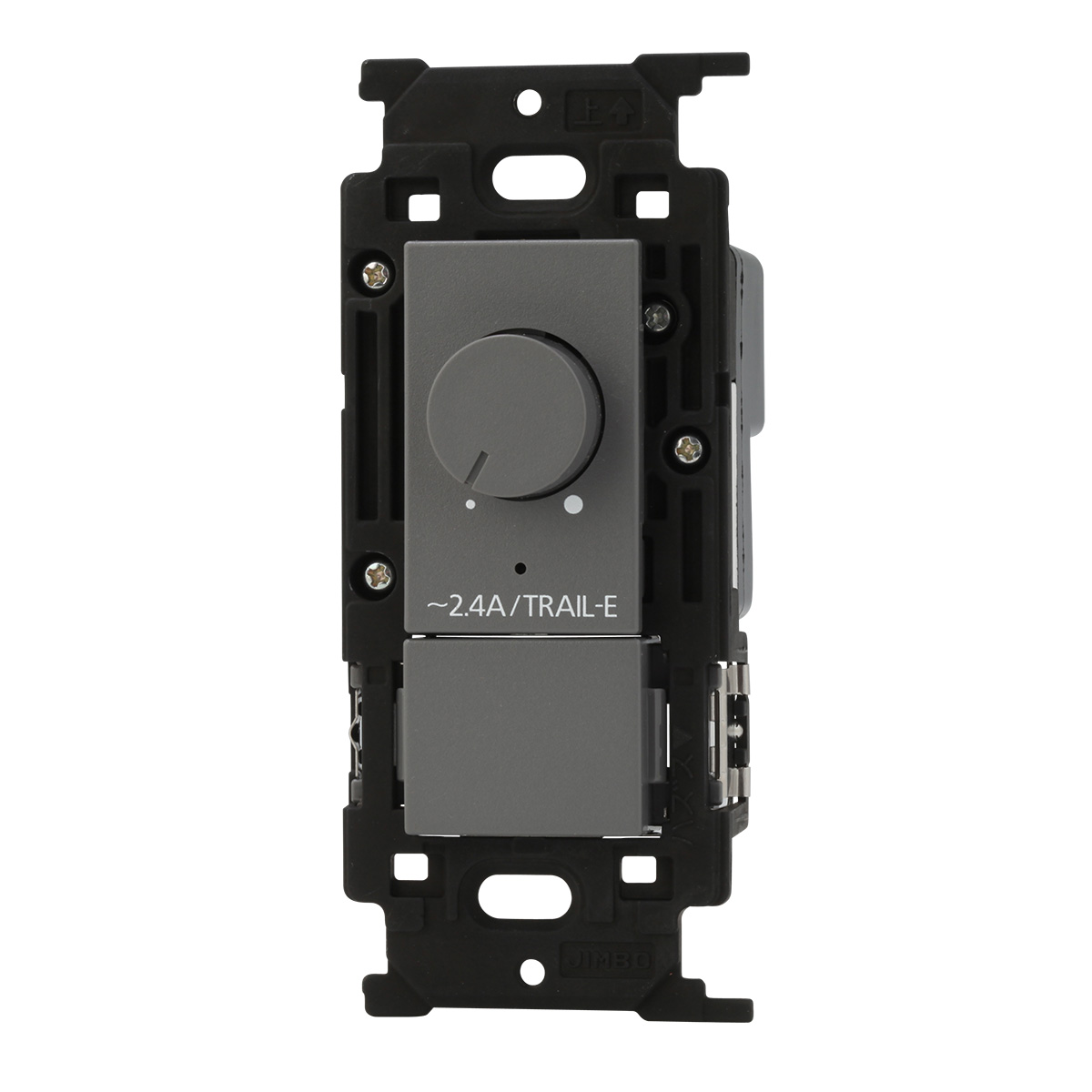 神保電器 NKシリーズ配線器具 逆位相制御方式埋込ライトコントロール TRAIL−E AC100V 240VA 2.4A ライトコントロール240W ソリッドグレー NKWRTE24S0SG ※受注生産品|オールライト