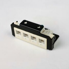 ＴＥＲＡＤＡ 立ち会い場差し込み テラコン 低床用かっこ良い差し込み マルチ印字機 LTF用 物の具立ちはだかる(CAT6×4) LTF00088 電設資材-花・ガーデン・DIY