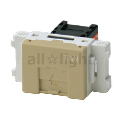 神保電器 JEC-BN-LW5EL PW 埋込モジュラージャック 120個 JEC-BN-LW5EL PW 神保電器 JINBO LAN用Cat5e対応埋込モジュラー