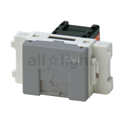 神保電器 JEC-BN-LW5EL PW 埋込モジュラージャック 120個 jecbnlw6lsg.jpg