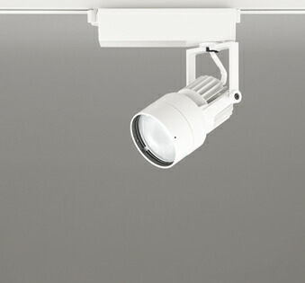 ＯＤＥＬＩＣ　ＬＥＤスポットライト　高彩色タイプ　配線ダクトレール用　Ｃ１９５０　ＣＤＭ－Ｔ３５Ｗ相当　オフホワイト　１５°　３７ＶＡ　白色　４０００Ｋ　調光非対応　XS412603H