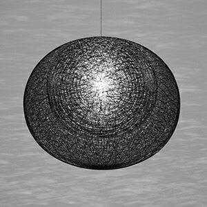 ｙａｍａｇｉｗａ　ＭＡＹＵＨＡＮＡ　ＭＡ　ＢＬＡＣＫ　ペンダントライト　Ｅ２６口金　クリアボールランプ　φ９５　１００Ｗ×１灯用　（ランプ付）　引掛シーリング　321P2912B