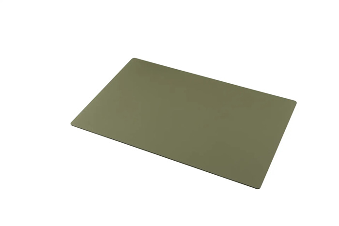 SWAN LINOLIUM DESKMAT デスクマット Mサイズ 100%天然素材 抗菌 抗ウィルス 抗アレルギー性 リノリウム オリーブ EXD99904MOL|オールライト