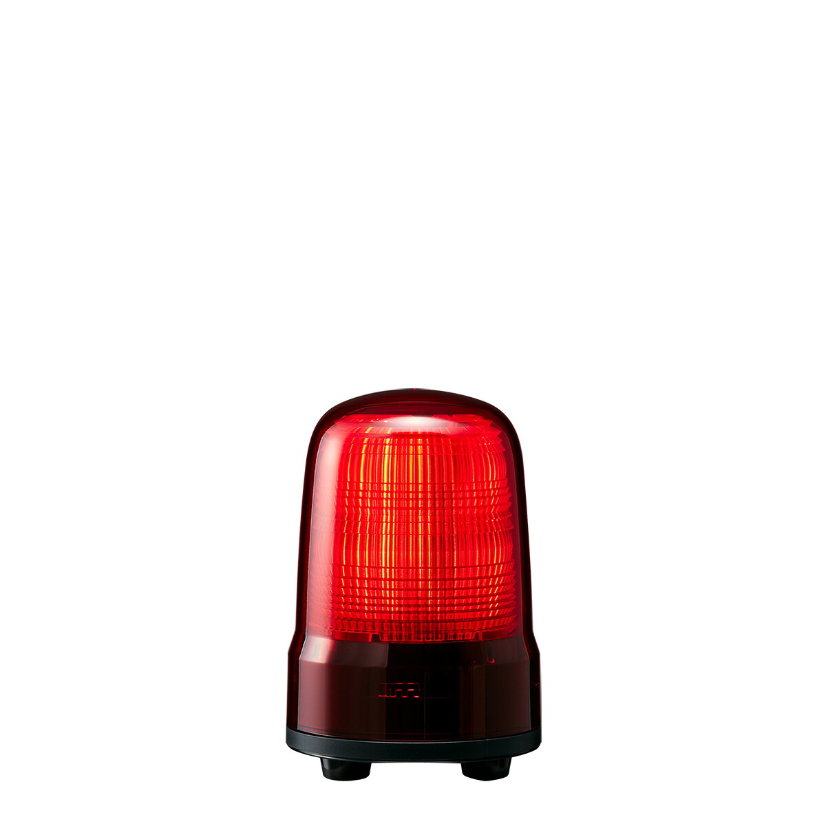 パトライト ＬＥＤ見せびらかす灯 SL ＡＣ１００～２４０Ｖ ３．１Ｗ φ８０粍 赤いこと（赤いこと） キャブタイヤコード・３点雄捻子足打っ付け SL08M2JNR