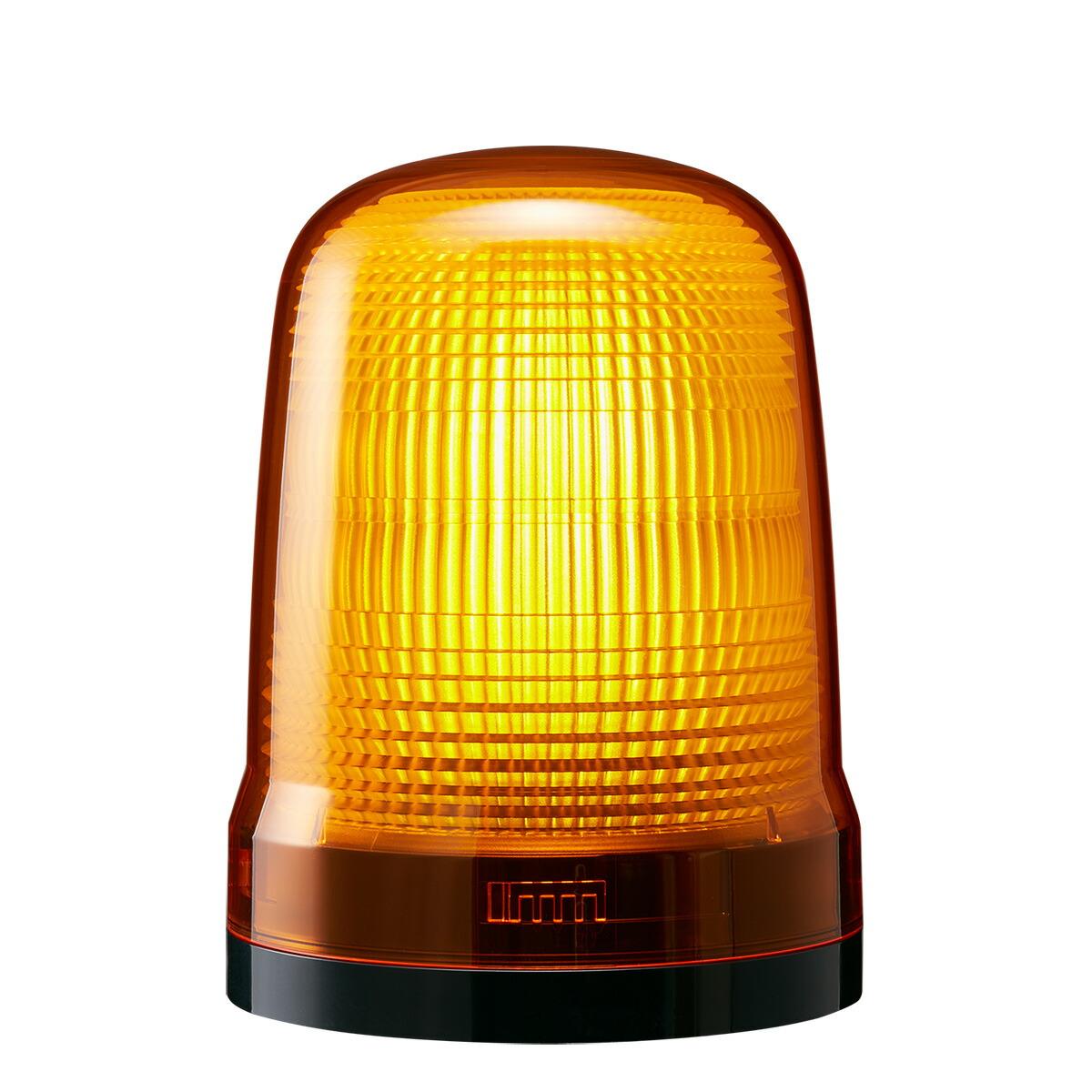 パトライト　ＬＥＤ表示灯 SL　ＤＣ１２～２４Ｖ　４．８Ｗ　φ１５０ｍｍ　イエロー（黄色）　プッシュイン端子台・３点穴取付　SL15M1KTNY ※受注生産品