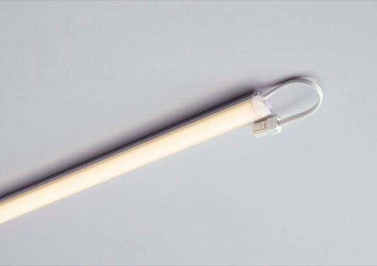 ＤＮライティング　ＬＥＤ棚照明器具　ＬＥＤたなライト　ＴＦＬ－ＬＥＤ　全長８４８ｍｍ　温白色　TFLLED848WW