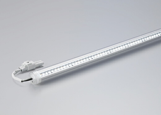 ＤＮライティング　軒下用LEDモジュール　CLED2-WP　電源装置別売　透明パイプ　IP64　本体寸法506mm　昼光色（6500K）　CLED2506DWP ※受注生産品