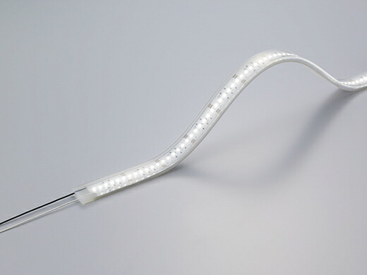 DNライティング 軒下用フレキシブルLEDモジュール 高照度タイプ FXH-LED-WP トップビュー 電源装置別売 IP64 本体2540mm 昼白色 5000K FXHLED2540NWP ※受注生産品|オールライト