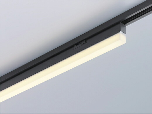 ＤＮライティング　TRIM　LINE　LED照明器具　ライティングダクトタイプ　間接照明　TRE2-DP　本体色:黒(ブラック)　全長1000mm　温白色(3500K)　TRE21000WWBKDP ※受注生産品｜オールライト
