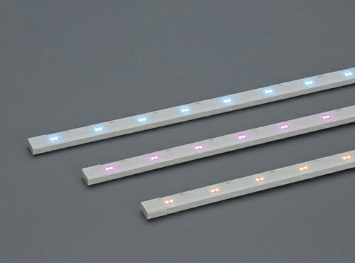 ＴＯＫＩＳＴＡＲ　LEDフルカラー照明　Sシリーズ　RGB BAR（RGBバー）　DC24V　屋内用　1ユニット:200mm　最大ユニット数:12ユニット　直流電源・コントローラ別売　KTL01RGB ※受注生産品