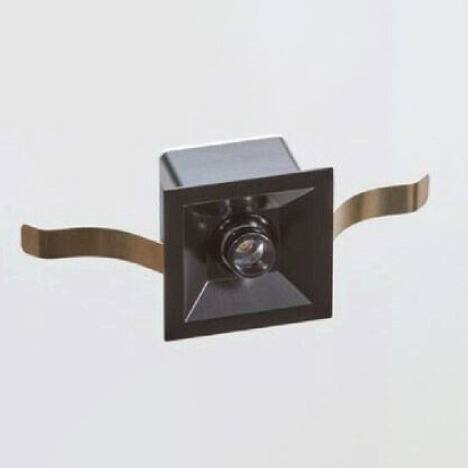 ＴＯＫＩＳＴＡＲ　LEDユニバーサルダウンライト　Sシリーズ　MICRO DOWNLIGHT（マイクロダウンライト）　角型　開口穴□35mm　屋内用　DC24V　温白色3500K　直流電源別売　MDS0135K ※受注生産品｜オールライト