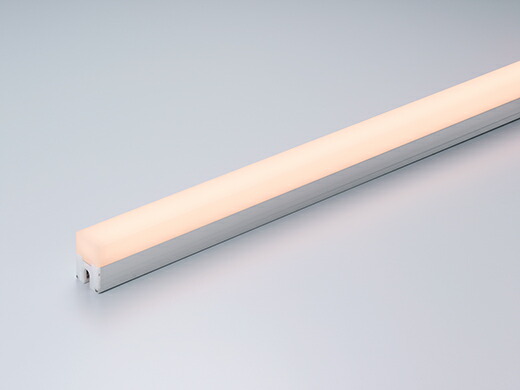 ＤＮライティング　屋外用SeamlesslineLED照明器具　SO4-LED　スクエア型カバー　光源一体型　電源内蔵　調光兼用型　ワイド配光タイプ　防湿型　IP65　本体1250mm　電球色　3000K　SO4LED1250L30SFPD ※受注生産品