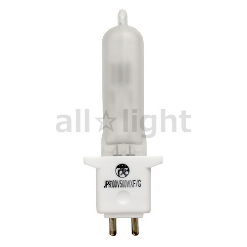 楽天市場】丸茂電機 スタジオ用ハロゲン電球 GX9.5口金 500W クリア