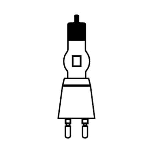 丸茂電機　スタジオ用ハロゲン電球　G22口金　1500W　クリア　JP100V1500WHT2