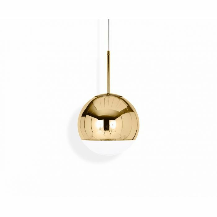Tom Dixon トム・ディクソン ペンダントライト MIRROR BALL 25 PENDANT LED(ミラーボール25ペンダントLED) 調光 引掛シーリング 白熱球60W相当 8.0W 3000K ゴールド LED内蔵 MIRRORBALL25PENDANTLEDGOLDOC