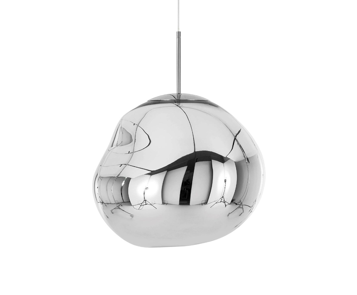 Ｔｏｍ Ｄｉｘｏｎ トム・ディクソン シャンデリヤともし火 MELT 50 PENDANT CLASSIC（メルト50シャンデリヤ古典派音楽） 調光 かかわり合い上昇限度 2700K クローム LED白熱電球付き添い人/高温発光白熱電球当てはめる能力のある MELT50PENDANTCLASSICCHROME
