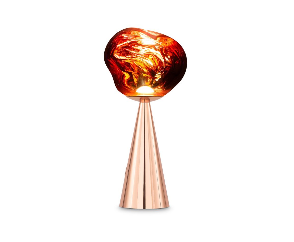 Ｔｏｍ Ｄｉｘｏｎ トム・ディクソン ポータブルライト MELT PORTABLE（メルトポータブル） 調光 2.5W 3000K コッパー LED内蔵 テーブル デスクライト Type-A TypeA MELTPORTABLECOPPER