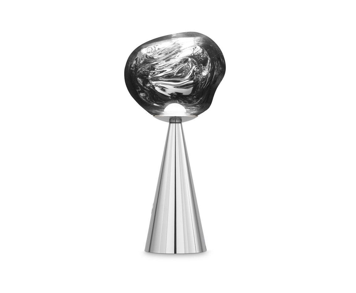 Ｔｏｍ Ｄｉｘｏｎ トム・ディクソン ポータブルライト MELT PORTABLE（メルトポータブル） 調光 2.5W 3000K シルバー LED内蔵 テーブル デスクライト Type-A TypeA MELTPORTABLESILVER