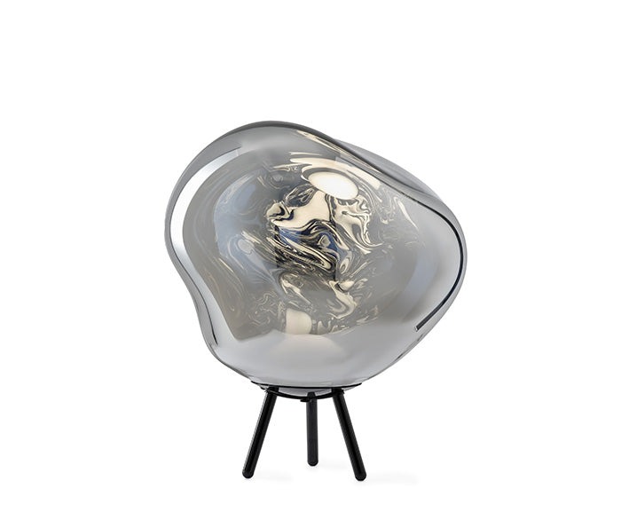 Ｔｏｍ Ｄｉｘｏｎ　トム・ディクソン　ポータブルライト　MELT PORTABLE LARGE（メルトポータブルラージ）　調光　4.5W　3000K　クローム　LED内蔵　USB充電（Type-C）　フロアライト　USB-C　TypeC　MELTPORTABLELARGECHROME