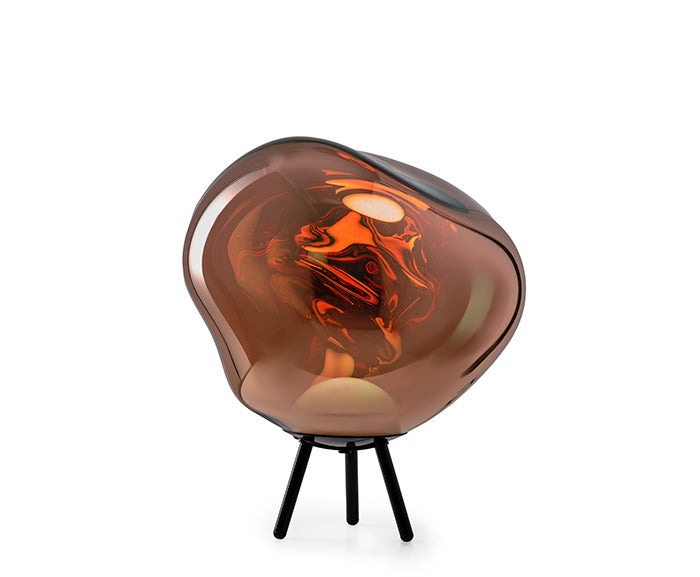 Ｔｏｍ Ｄｉｘｏｎ トム・ディクソン 携帯型ともし火 MELT PORTABLE LARGE（メルトポータブルラージ） 調光 4.5W 3000K コッパー LED内蔵 USB申し受ける（Type-C） 立ち会い場ともし火 USB-C TypeC MELTPORTABLELARGECOPPER