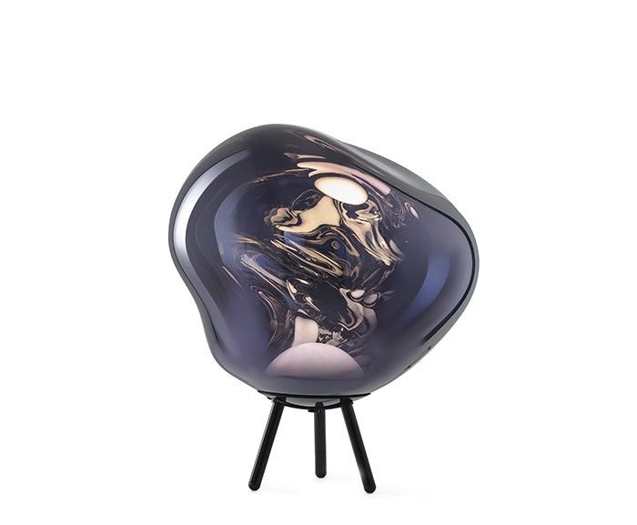 Ｔｏｍ Ｄｉｘｏｎ　トム・ディクソン　ポータブルライト　MELT PORTABLE LARGE（メルトポータブルラージ）　調光　4.5W　3000K　スモーク　LED内蔵　USB充電（Type-C）　フロアライト　USB-C　TypeC　MELTPORTABLELARGESMOKE