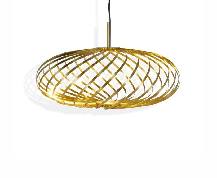 Ｔｏｍ Ｄｉｘｏｎ　トム・ディクソン　ペンダントライト　SPRING SMALL PENDANT（スプリングスモールペンダント）　調光　引掛シーリング　定格光束800lm　8.0W　3000K　真鍮（ブラス）　LED内蔵　SPRINGSMALLPENDANTBRASSOC