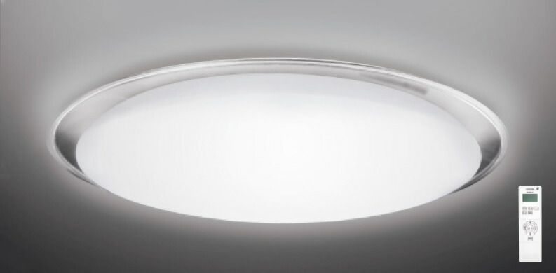 東芝 LEDシーリングライト ワイド調色 ~14畳 LED一体形 昼光色+電球色 おやすみアシスト 調光・調色 リモコン同梱 LEDH8605B01LC|オールライト