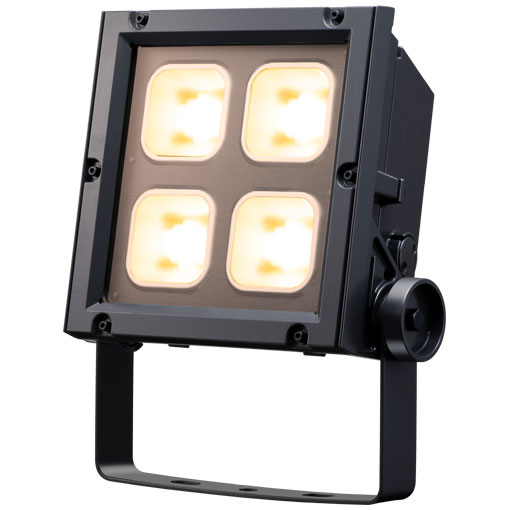 岩崎　ＬＥＤｉｏｃ　ＦＬＯＯＤ　ＮＥＯ（レディオック　フラッド　ネオ）　ＬＥＤ投光器　１２０クラス　超広角タイプ　電球色（２７００Ｋ）　本体色：ダークグレイ　ＬＥＤ一体形　屋外・屋内兼用　耐塩仕様　ECF12040SWLSAN8DG ※受注生産品