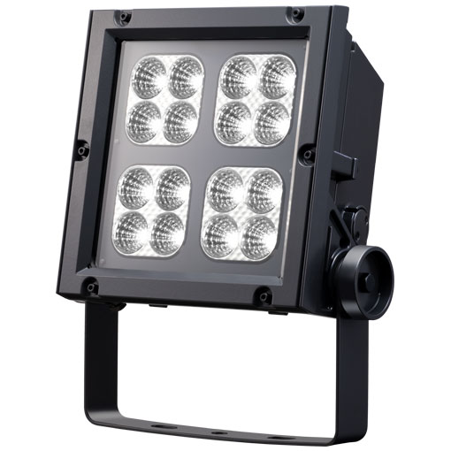 岩崎　ＬＥＤｉｏｃ　ＦＬＯＯＤ　ＮＥＯ（レディオック　フラッド　ネオ）　ＬＥＤ投光器　１７０クラス　中角タイプ　昼白色（５０００Ｋ）　本体色：ダークグレイ　ＬＥＤ一体形　屋外・屋内兼用　耐塩仕様　ECF17040MNSAN2DG