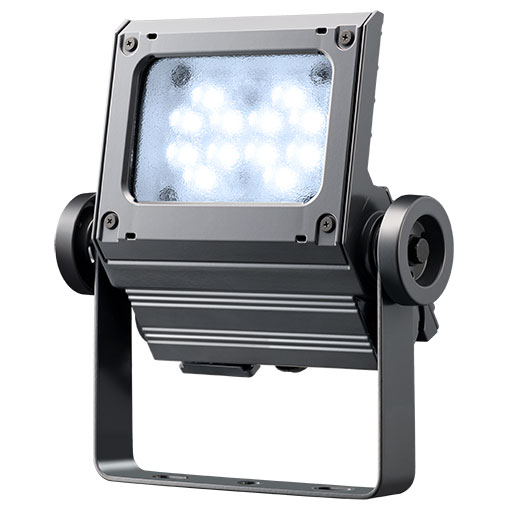 岩崎　LED投光器　LEDiocFLOODNEO(レディオックフラッドネオ)　重耐塩仕様　LED・電源ユニット内蔵形　40クラス　本体色：ダークグレイ　中角タイプ　昼光色(6500K)　ECF4050MDSAN8DG ※受注生産品