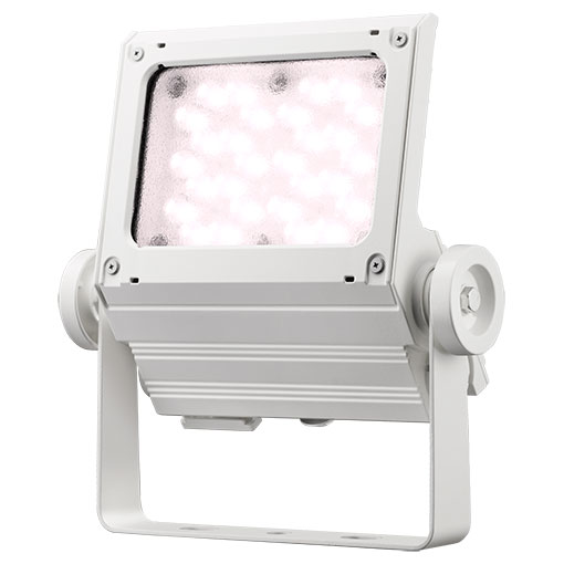 岩崎　LED投光器　LEDiocFLOODNEO(レディオックフラッドネオ)　重耐塩仕様　LED・電源ユニット内蔵形　70クラス　本体色：ホワイト　広角タイプ　白色(4000K)　ECF7050WWSAN8W ※受注生産品