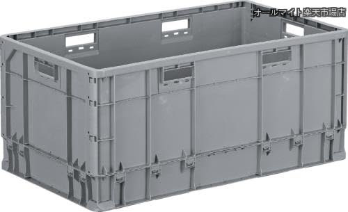 【送料無料】838x503x380mm/137L 軽量ｺﾝﾃﾅ(ﾗｲﾄｸﾞﾚｰ) EA506AF-146｜オールマイト　店 9,401円