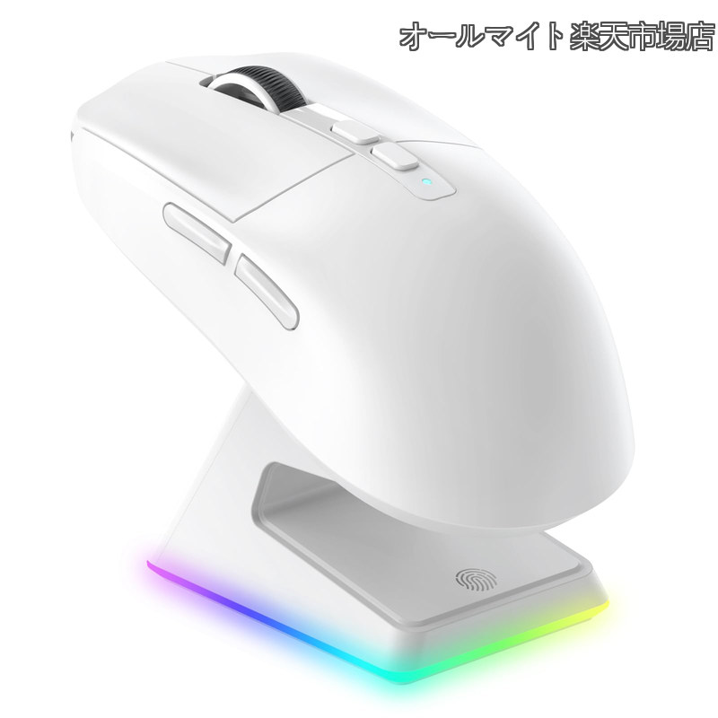 【貨物輸送無料】x ATTACK SHARK X6 ゲーミングマウス 無線電話 軽さ 49g 無線電話 Bluetooth/2.4Ghz/USB-C 二十日鼠 ゲーミング PAW3395検出器 26000DPI グネット式申し受ける照明ランプ付き添い人 二十日鼠 手っとり早い申し受ける X6 多名取り草労働者階級 200第四次元航続 マイコン/Mac相応う E-sports \u0026 FPS ゲーミング用 白/ホワ