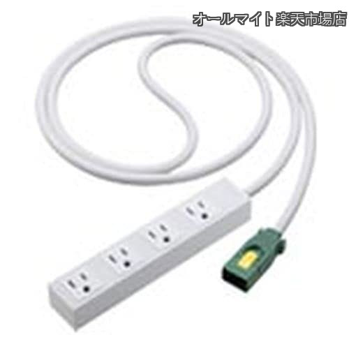 【送料無料】EASYワイヤリング分岐ケーブル方式ハーネス用S-OAタップ 接地2P15A 4コ口 マットホワイト 3m WFS6534MW｜オールマイト　店 6,206円