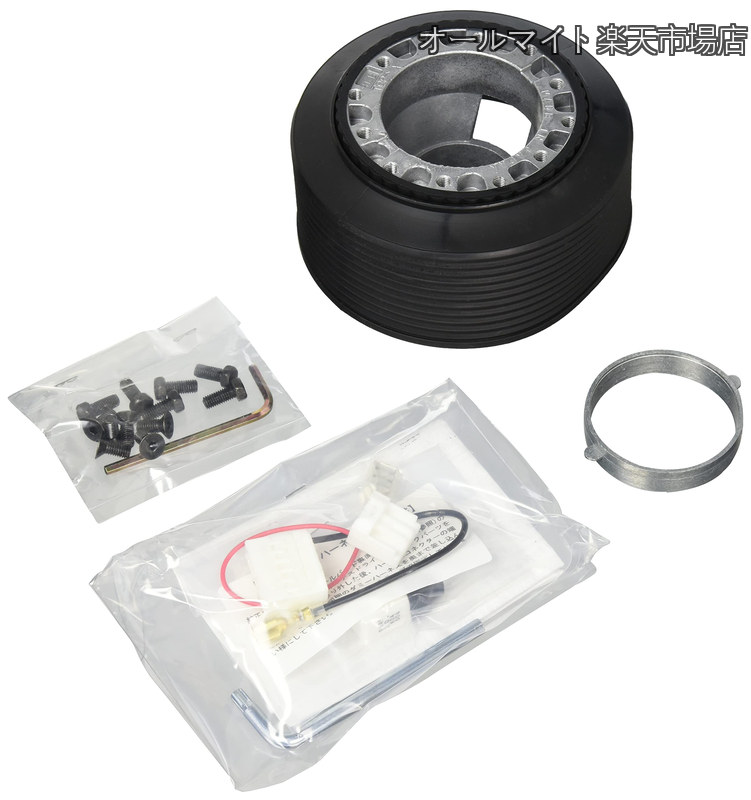 【送料無料】ボスキット トヨ タ アレックス/カローラランクス 型式E120系 年式14.9~ エアバック付車他用 シルバー/ブラック OT250|オールマイト 店