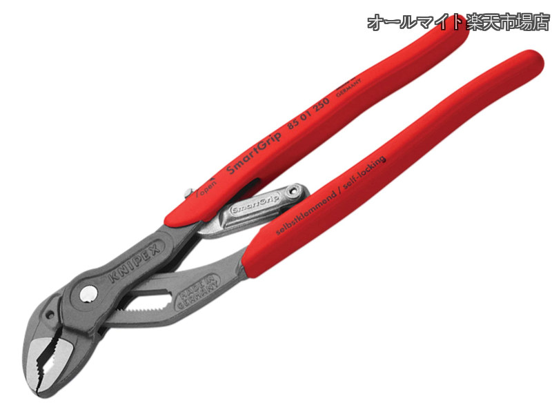 【貨物輸送無料】KNIPEX かっこ良い手持ち部分 ウォーターポンププライヤー(SB) 8501-250