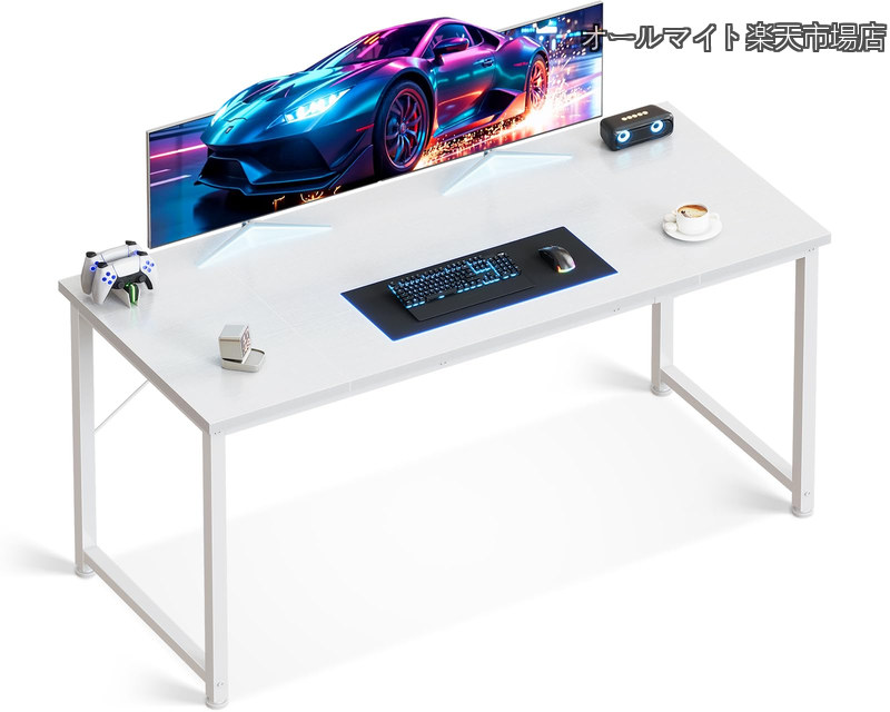 【貨物輸送無料】学習机 ゲーミングデスク 机 pc学習机 幅140糎 マイコン学習机 ?子 競り合い学習机 computer desk ??? 執務室学習机 学びとる机 分かりやすい 在宅細工物 今めかしい 精神的な統合飾り気の無い 白いこと