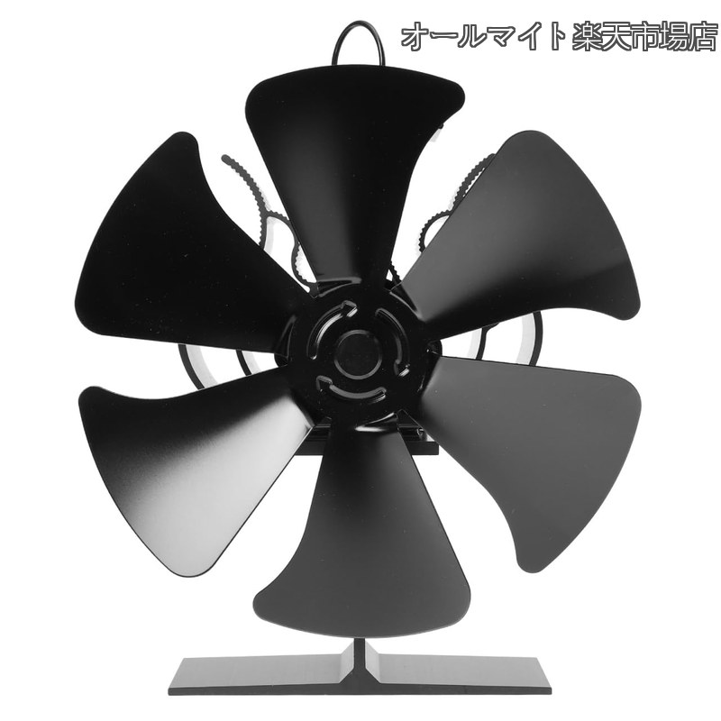 【貨物輸送無料】煖炉 扇風機 エコストーブファン 熱駆動動力 ペレットストーブ 薪暖房器 焼却装置 気違い 防寒打つ手 暖房装置能率 省エネ 静音 温風 冬 軽銀 黒いこと
