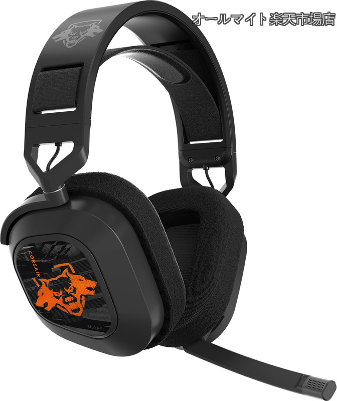 【貨物輸送無料】コルセア HS80 RGB WL 無線電話 プレミアムゲーミングヘッドセット - Call of Duty: Black Ops 6特別～版 マイコン/なおなお書き4/なおなお書き5 Dolby Atmos CA-901123D-WW